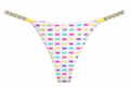 “Fruity looms” bikini bottoms